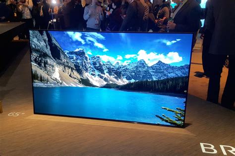 sony previews  oled tv   eye popping picture pcworld