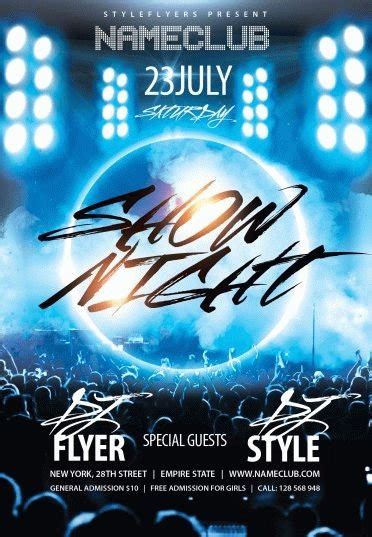 show psd flyer template  styleflyers