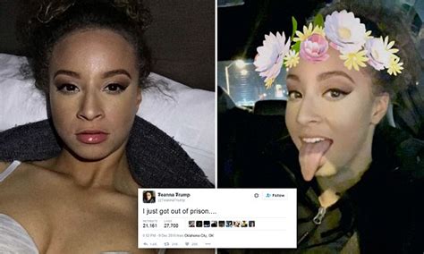 teanna trump is crowdfunding to raise 10k after being released from