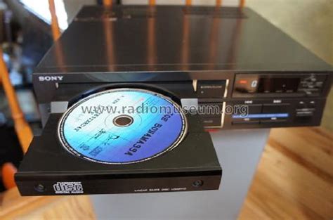 compact disc player cdp es  player sony corporation radiomuseum