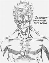 Grimmjow Jeagerjaques Deviantart Anime sketch template