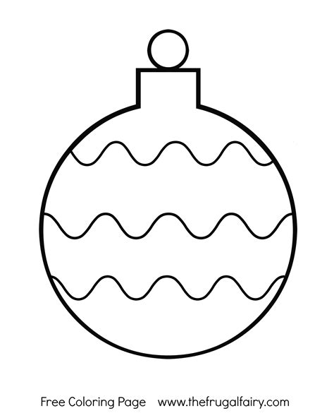 printable ornament coloring pages  getcoloringscom  printable