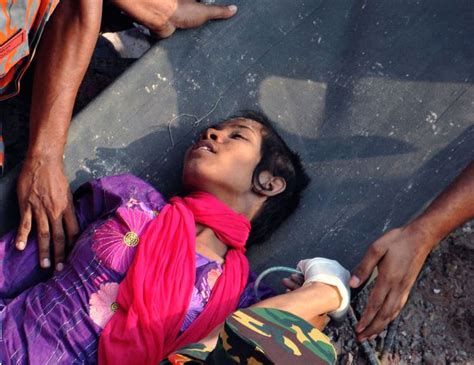 brave woman trapped in bangladesh factory collapse had to saw off her