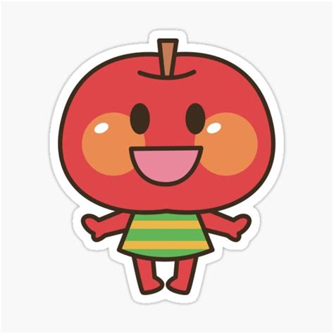 apple head sticker  maysterio redbubble