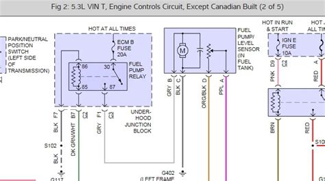 wiring diagram   chevy silverado fuel pump wiring diagram