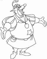 Coloring Sheriff Nottingham Robin Wecoloringpage Buster sketch template