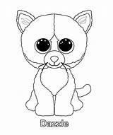 Beanie Coloring Ty Boo Pages Boos Baby Printable Cat Print Babies Colouring Kids Color Batman Party Sheets Penguin Dog Beannie sketch template