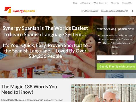Synergy Spanish Synergy Spanish Systems Language Learning Guide