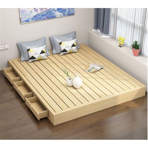 platform beds low platform beds japanese solid wood bed frame hot sex