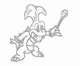 Koopa Iggy Pages Coloring Getcolorings Funny sketch template
