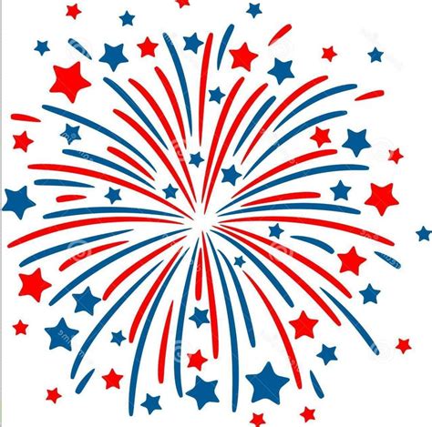 july fireworks clipart    cliparts  images