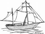 Bateau Voilier Coloriage Segel Zeichnen Ausmalbild Ausmalen Zeichnung Segelboot Schiff Ausdrucken Piratenschiff Malvorlagen Boote Segelschiffe Dessiner Colorier Segeln sketch template