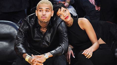 chris brown flirts with rihanna — comments on her insta