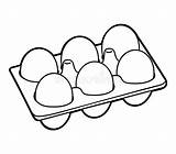 Pollo Six Uova Eierschachtel Dozen Huevos Kreme Krispy Seis Doughnuts Grafiken sketch template