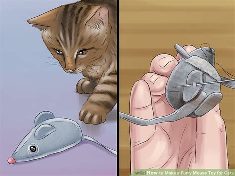 how to make a furry mouse toy for cats 12 steps with pictures