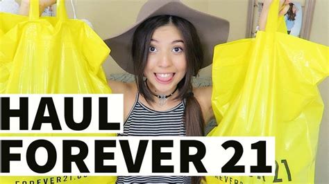 haul forever 21 ♡ 2016 youtube