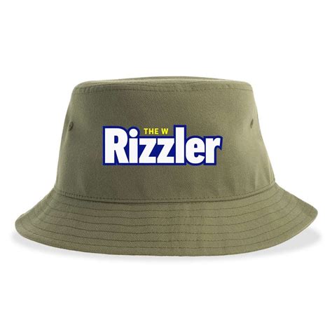 rizzler   rizz god sustainable bucket hat teeshirtpalace