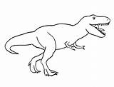 Rex Drawing Dinosaur Easy Sketch Head Cartoon Drawings Coloring Dinosaurs Dino Kids Step Pages Tyrannosaurus Sketches Cute Animal Realistic sketch template