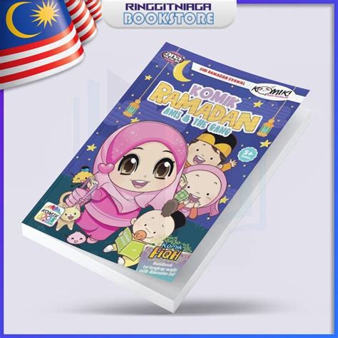 Komik Ramadan Anis And The Gang Buku Islamik Panel Penulis Ana Muslim