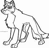 Balto Coloring Wolf Please Pages Wecoloringpage sketch template