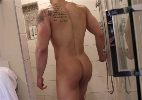 Naked Couple Shower Big Dick Bubble Butt Latino