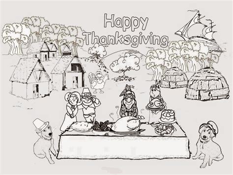 coloring pages thanksgiving coloring pages   printable