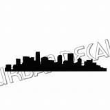 Skyline Houston Clipartmag Drawing sketch template