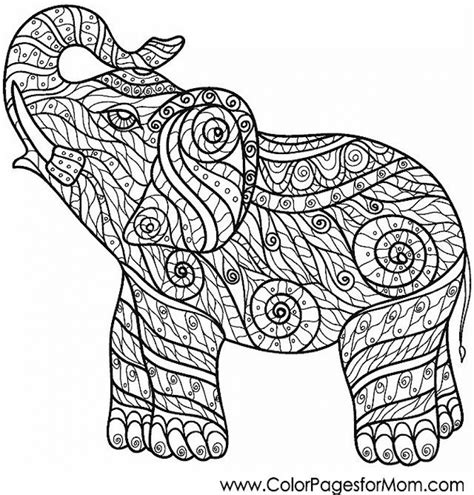 gambar pages elephant monkey coloring page crayola  rebanas rebanas
