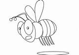 Bee Drawing Cliparts Busy Coloring Draw Clipart Library Clip sketch template