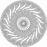 Coloring Mandalas Pages Printable Hard Adults Popular Difficult sketch template