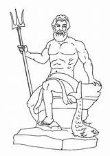 Coloring Pages Clker Large Hephaestus sketch template