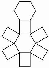 Hexagonal Prism Nets Geometry Salamanders Worksheets Resin Maths Sides Edges Mathematics sketch template