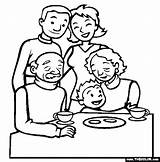 Family Pages Colouring Print Coloring Getcolorings sketch template