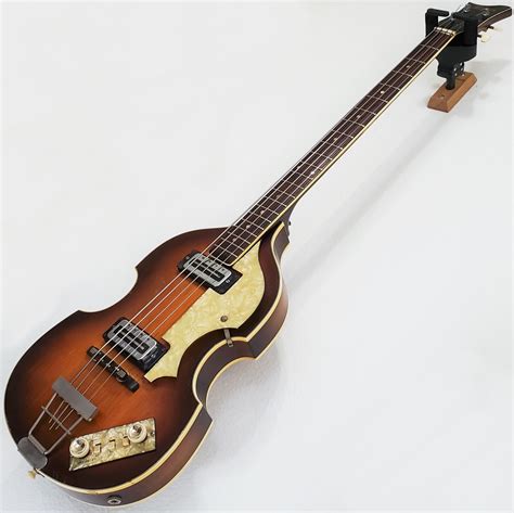 hoefner  violin sunburst beatle mccartney vintage hofner bass guitar   guitar