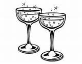 Champagne Glasses Glass Drawing Coloring Year Layered Shattered Pages Coloringcrew Happy Painting Paintingvalley Broken Getdrawings Template sketch template