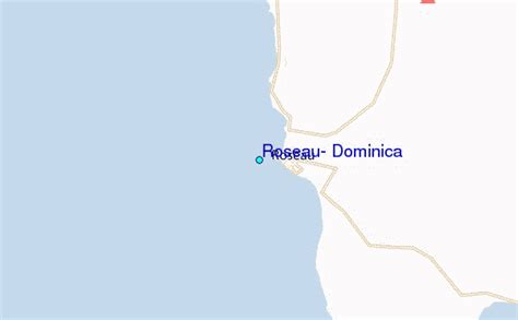 Roseau Dominica Tide Station Location Guide
