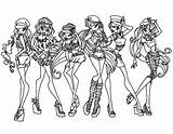 Coloring Pages Winx Winks Girls Printable Club Colouring Color Getdrawings Popular Coloringhome sketch template