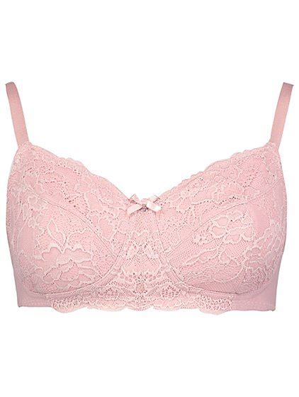 Tickled Pink Post Surgery Lace Bra Women George
