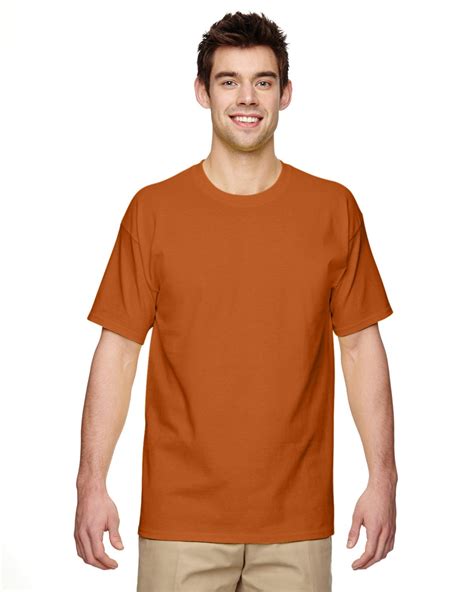 gildan  gildan adult  oz  shirt texas orange xl walmartcom walmartcom