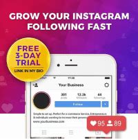 grow  instagram  fast   day trial link   bio tt