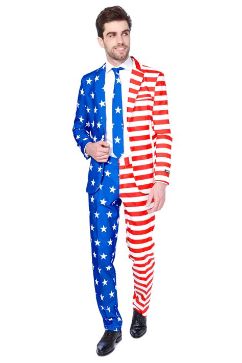 suitmeister mens usa flag americana suit walmartcom