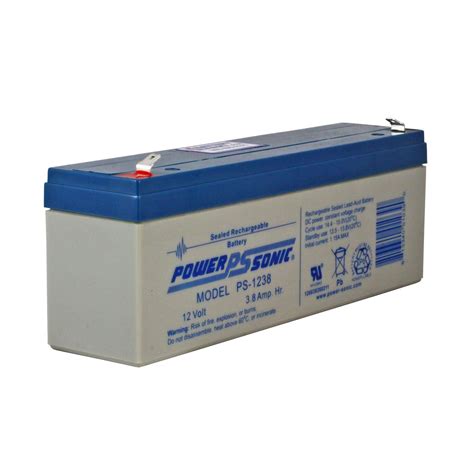12 Volt 3 8 Ah Sealed Lead Acid Rechargeable Battery F1 Terminal