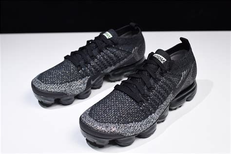 Nike Air Vapormax Flyknit 2 0 Black Black Dark Grey 942842 012