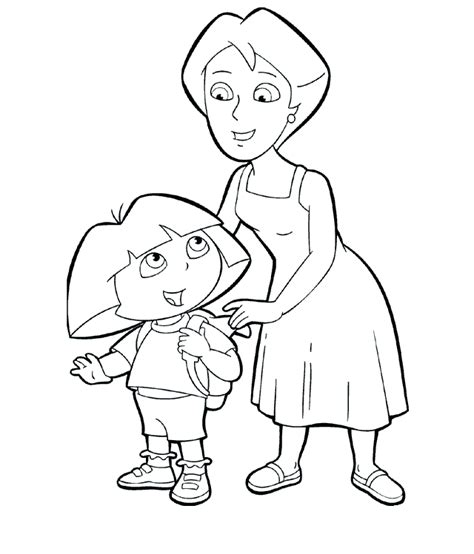 mothers day coloring pages  kids
