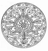 Mandala Coloring Flowers Beautiful Mandalas Relatively Lies Bouquet Complex Within Very But Pages Adult sketch template