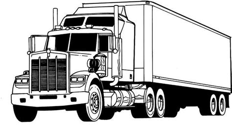 truck coloring pages  print truck coloring pages semi trucks cars