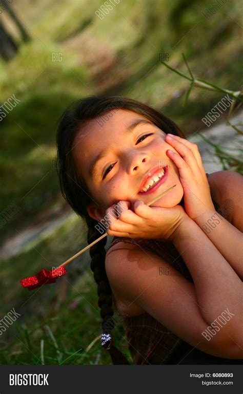 cute little latin girl image and photo free trial bigstock