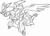 Kyurem Coloring Pages Pokemon Lineart Deviantart Getdrawings Wallpaper sketch template