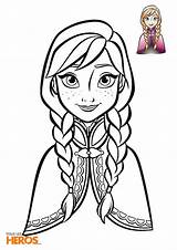 Reine Des Neiges Coloriage La Anna Disney Elsa sketch template