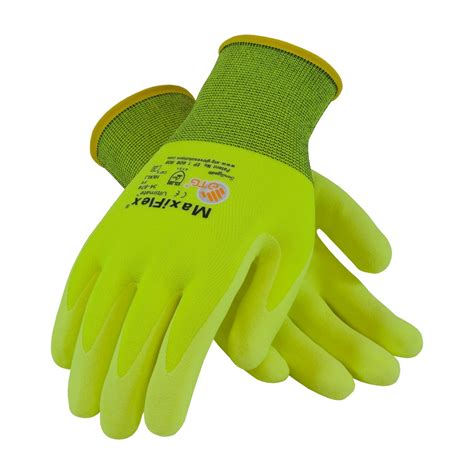 atg maxiflex ultimate  vis coated gloves coated work gloves